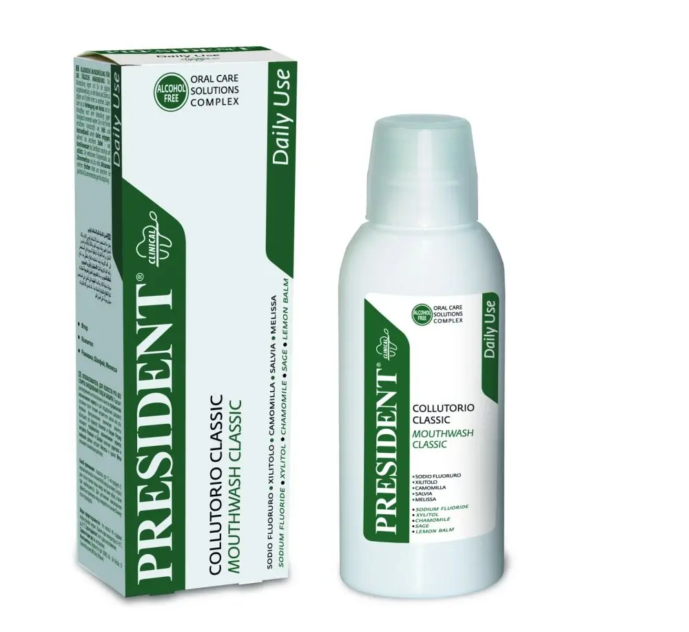 PresiDENT Daily Use Classic ústní voda, 200 ml