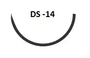 Chirurgická jehla sterilní DS-14, 48 ks