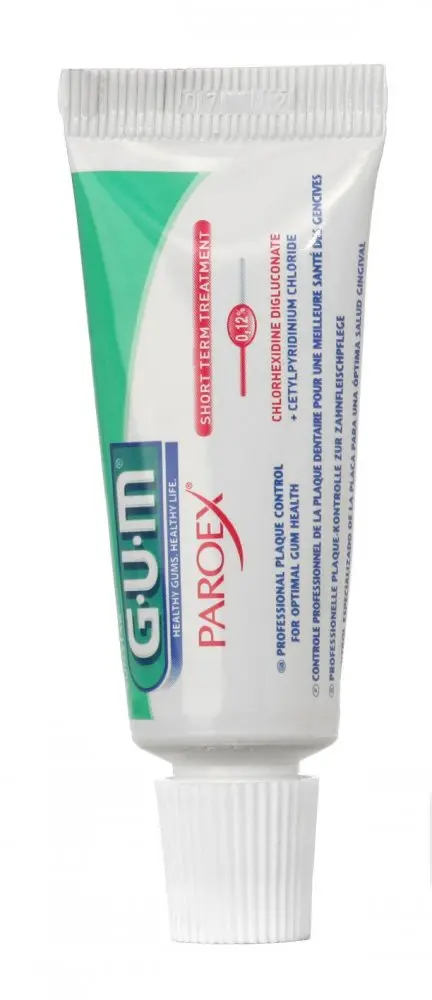 GUM Paroex zubní gel (CHX 0,12%), 12ml