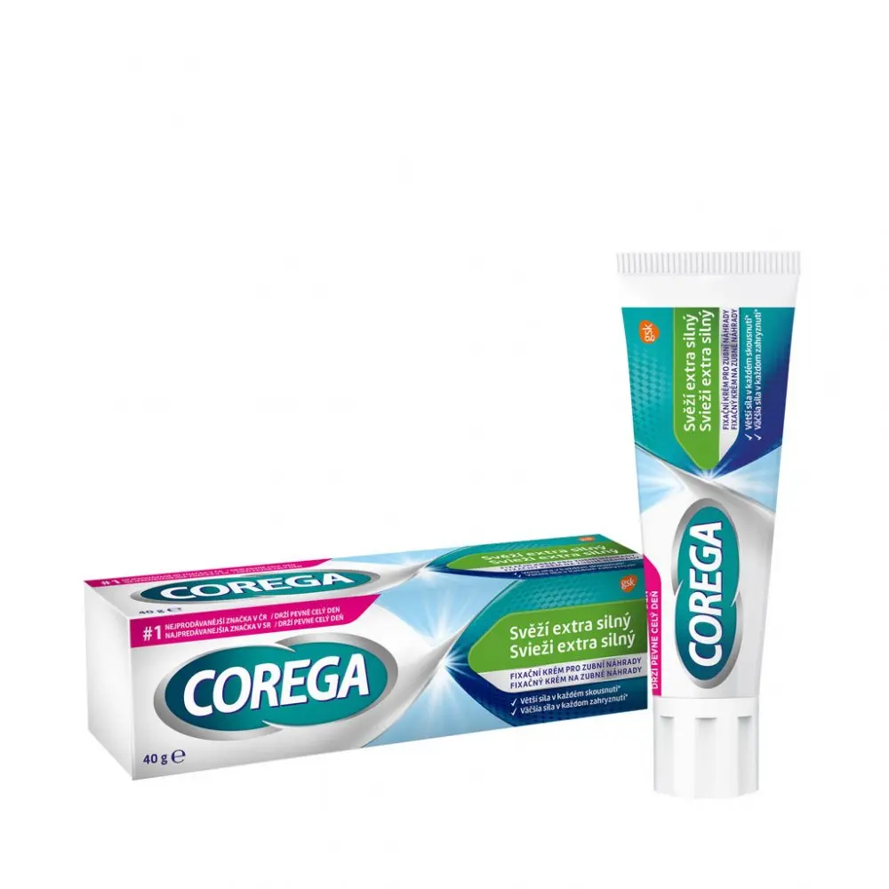 COREGA FIXAČNÍ KRÉM 40G  svěží extra silný