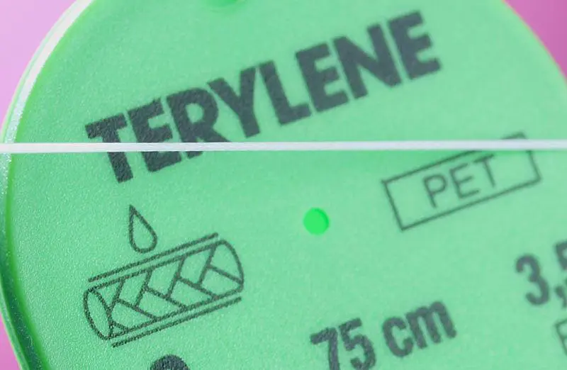 TERYLENE 3/0 (USP) 10x0,50m BEZ JEHLY, 24ks