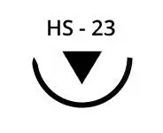 Sterilní chirurgické jehly HS-23, 48 ks