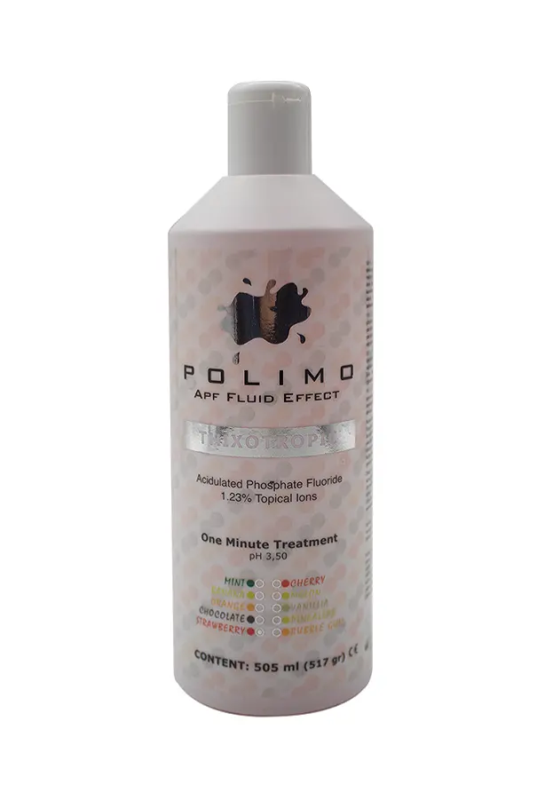 POLIMO fluoridační gel (1,23%) MÁTA, 505ml
