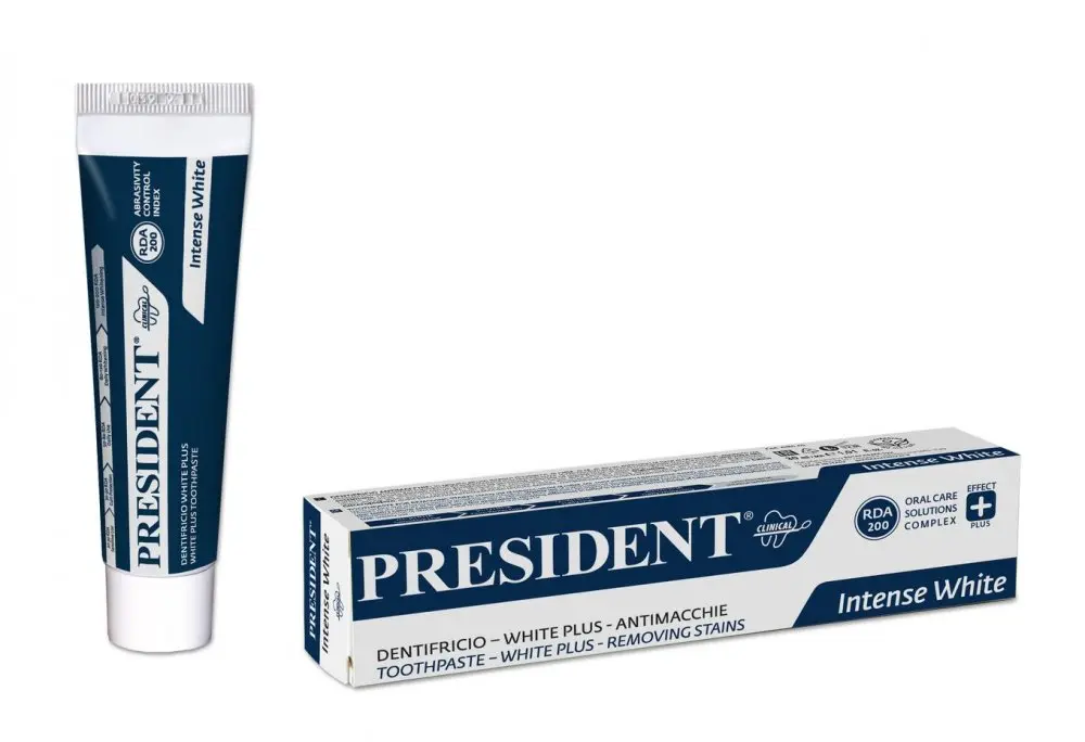 PRESIDENT zubní pasta White Plus intense 30ml
