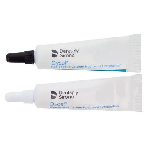 Dycal Dentin hydroxidový podložkový cement, 1x13g a 1x11g