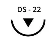 Sterilní chirurgické jehly DS-22, 48 ks