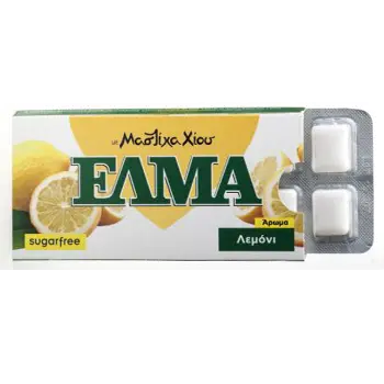 ELMA Lemon zvýkačky s mastichou, 10ks