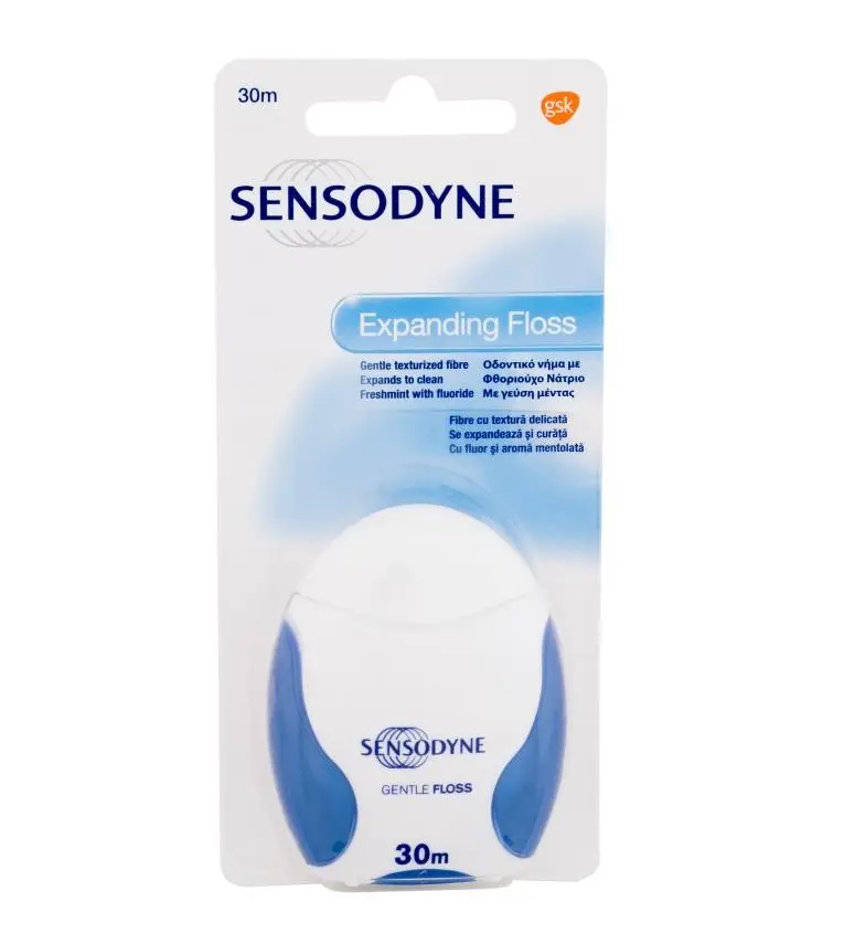 Glaxo Smithkline Sensodyne zubní niť 30m expandující