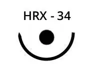 Sterilní chirurgické jehly HRX-34, 48 ks
