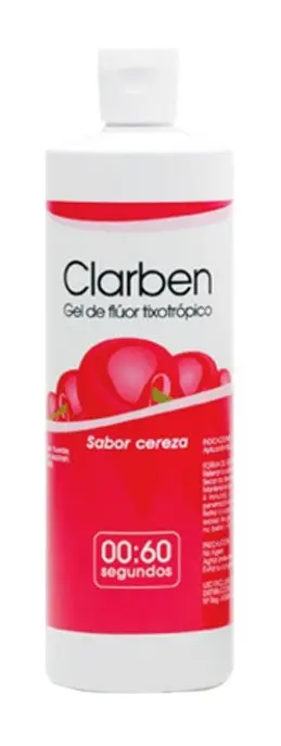 Clarben fluoridační gel (třešeň), 500ml