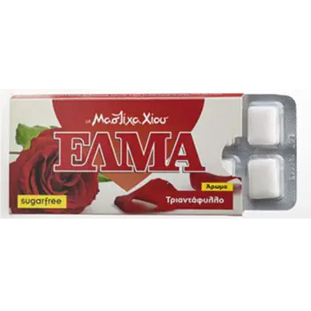 ELMA Rose zvýkačky s mastichou, 10ks