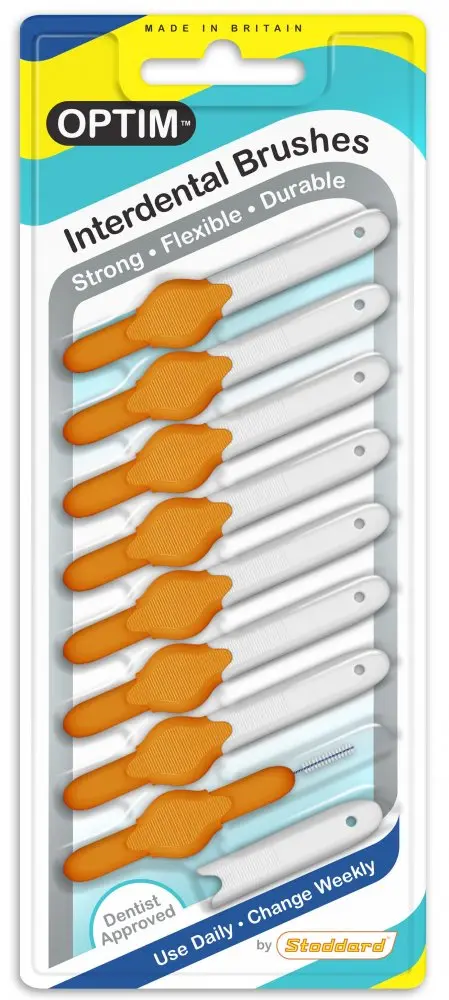 Stoddard Soft mezizubní kartáčky 0,80 mm (oranžové), 8 ks