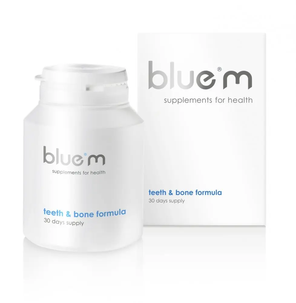 Bluem® teeth & bone formula kapsle na posílení zubů a kosti, 90ks