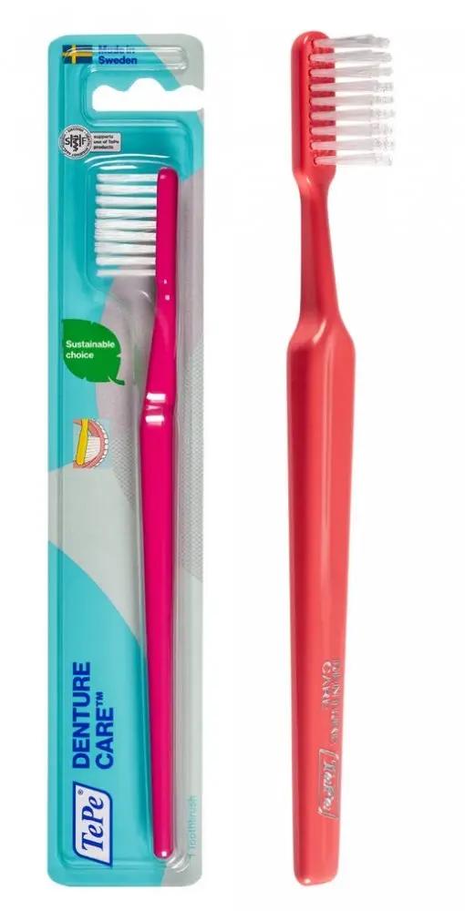 TePe Denture Brush – Zubní kartáček na zubní náhrady