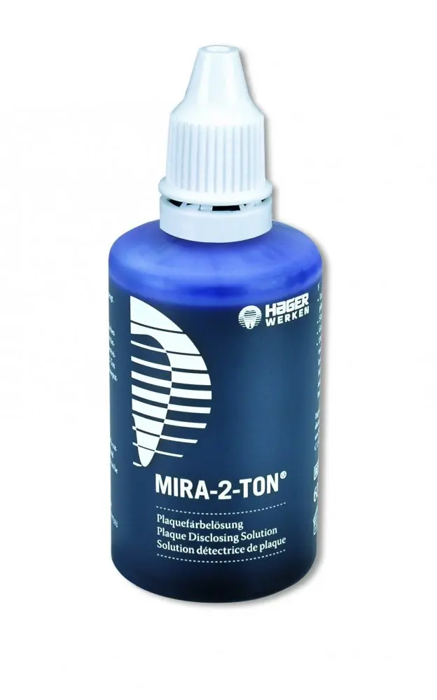 Miradent Mira-2-ton roztok na obarvení povlaku, 60ml