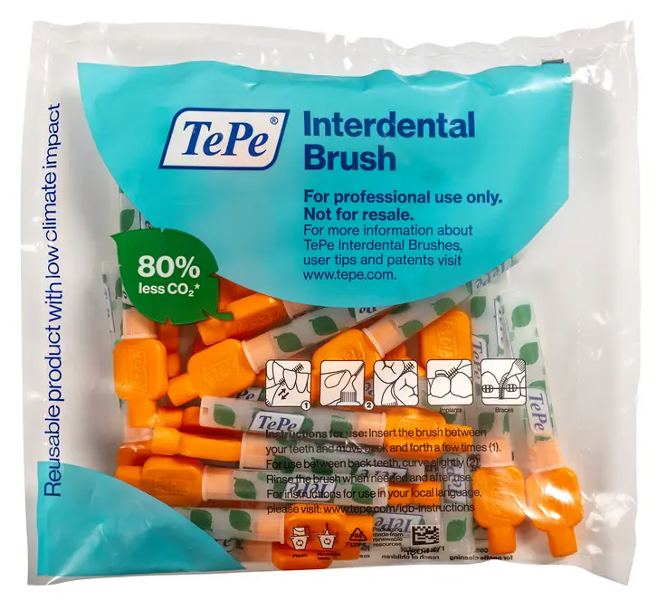 TePe Interdental Brush mezizubní kartáčky 25 pcs 0,45 mm