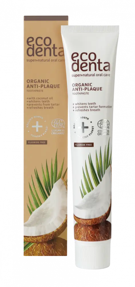 ECODENTA Certifikovaná BIO Zubní pasta s kokosovým olejem 75 ml