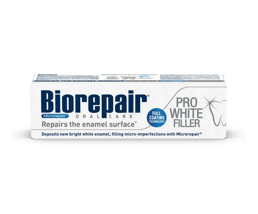 BioRepair PRO White bělící pasta pro citlivé zuby, 75 ml