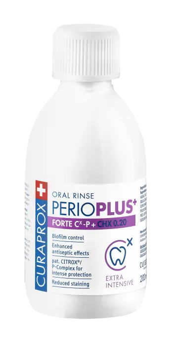 CURAPROX PERIO PLUS+ FORTE Ústní voda 200 ml