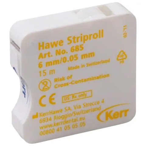Kerr Hawe Striproll transparentní pásková matrice 6 mm/0.05 mm, 15m