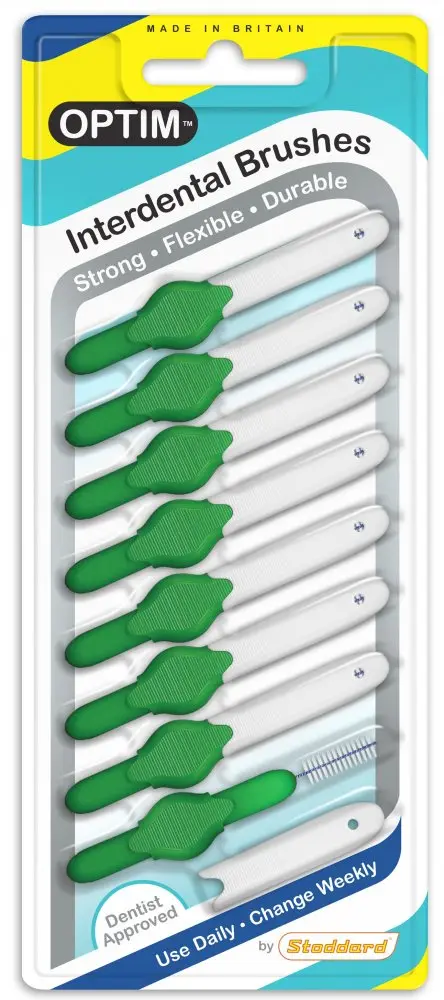Stoddard OPTIM mezizubní kartáček zelený 1.4mm 8ks