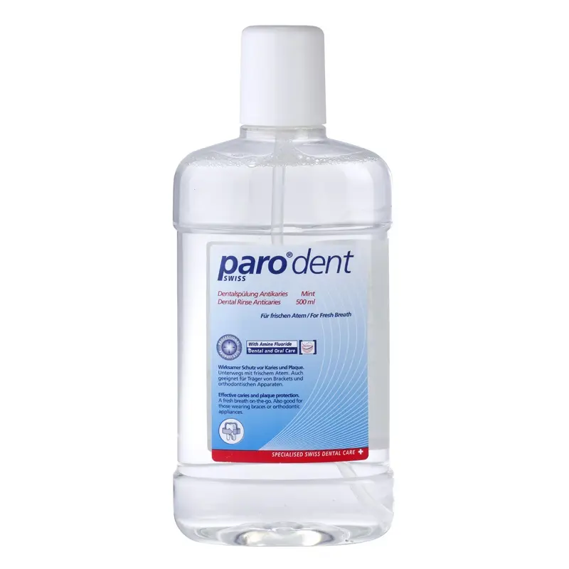 PARO Dent ústní voda s aminfluoridy, 500ml