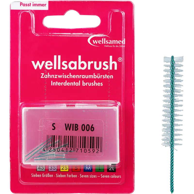 Wellsabrush S mezizubní kartáčky 0,7mm, 10ks