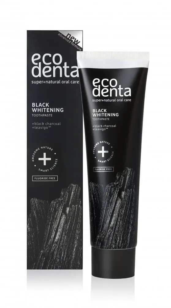 Ecodenta Černá zubní pasta na bělení zubů 100 ml