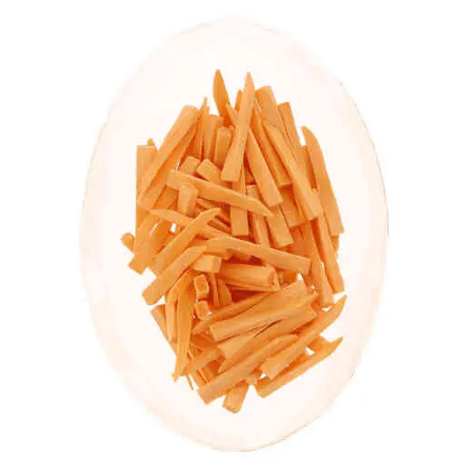 PURE dřevěné klínky 11 x 1,5 x 1,3 mm (oranžové), 100ks