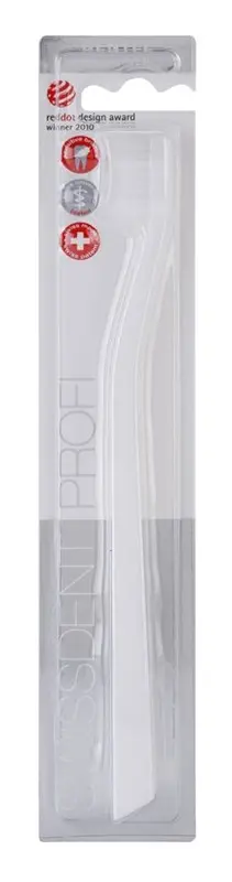 Swissdent Profi zubní kartáček GENTLE bílý (x-soft)