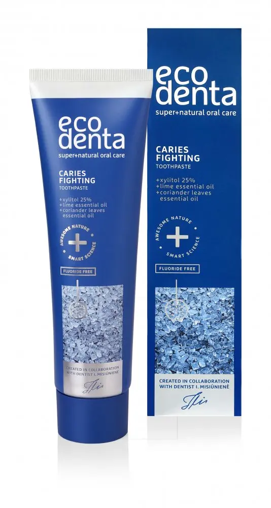 ECODENTA Caries Figting zubní pasta proti zubnímu plaku, 100ml