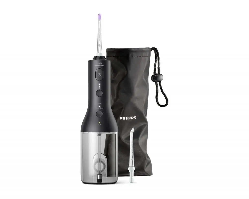 PHILIPS SONICARE Power Flosser Black HX3826/33 mezizubní ústní sprcha černá