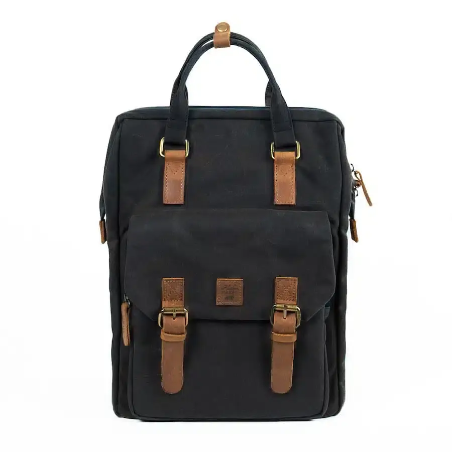 Alaskan Maker Výletní vintage batoh Juneau black 13l
