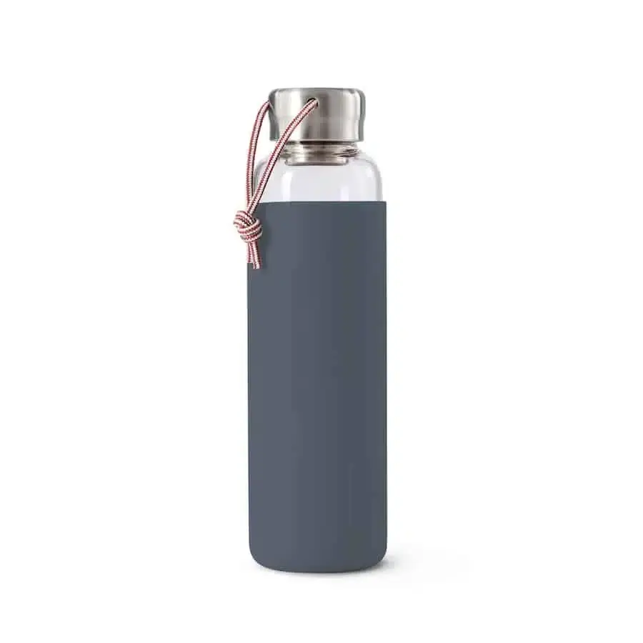 Black + Blum Skleněná láhev na vodu slate 600ml