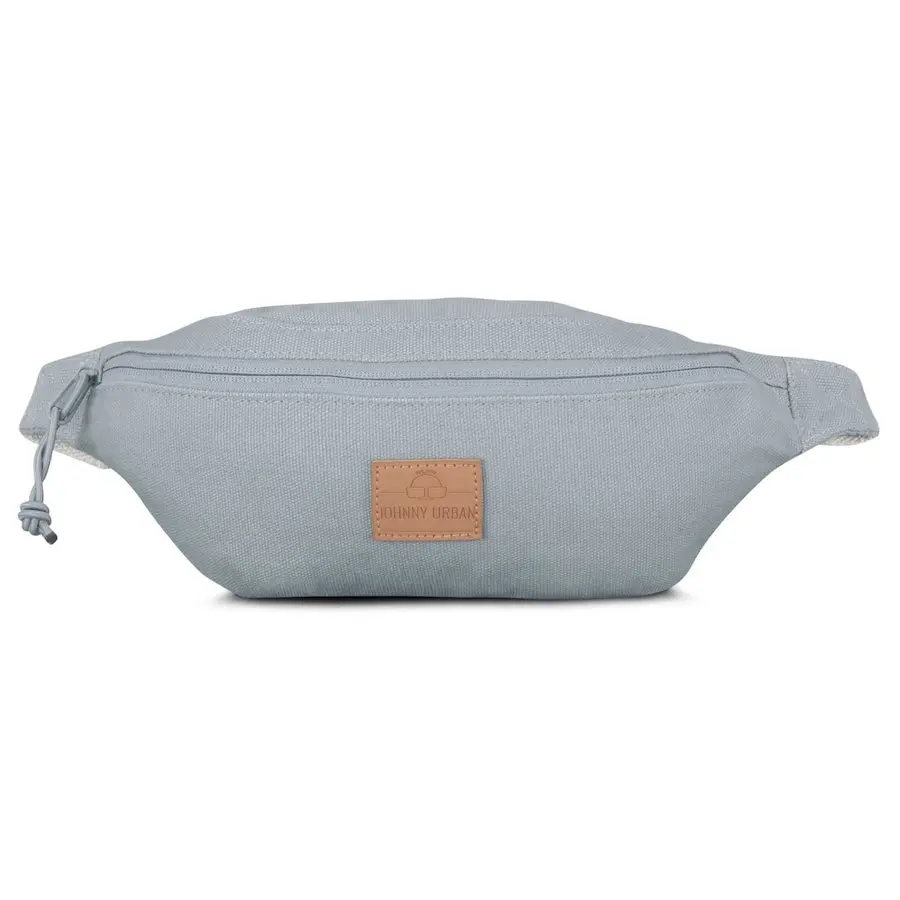 Johnny Urban Plátěná crossbody ledvinka Toni šedá 2l