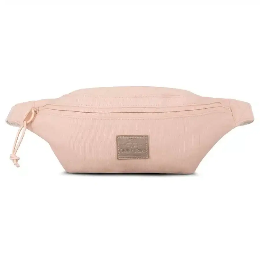 Johnny Urban Plátěná crossbody ledvinka Toni růžová 2l