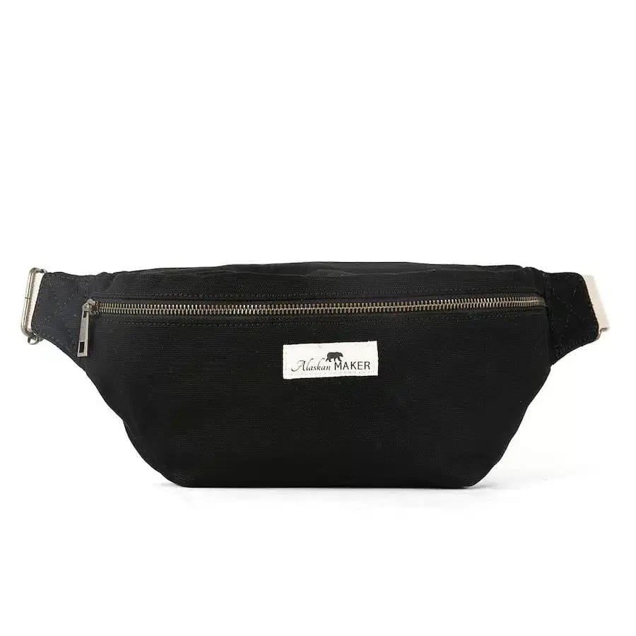 Alaskan Maker Velká plátěná crossbody ledvinka Swing