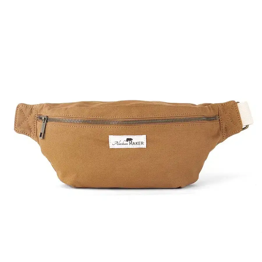 Alaskan Maker Velká plátěná crossbody ledvinka Swing