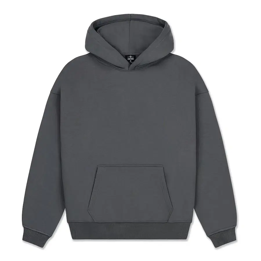 Johnny Urban Oversize mikina s kapucí Cody šedá XL