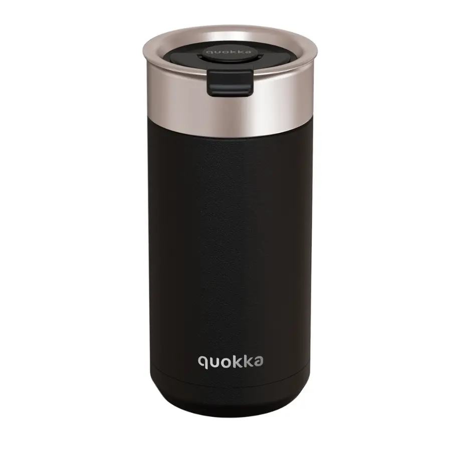 Quokka Termohrnek se sítkem Boost 400 ml Carbon black