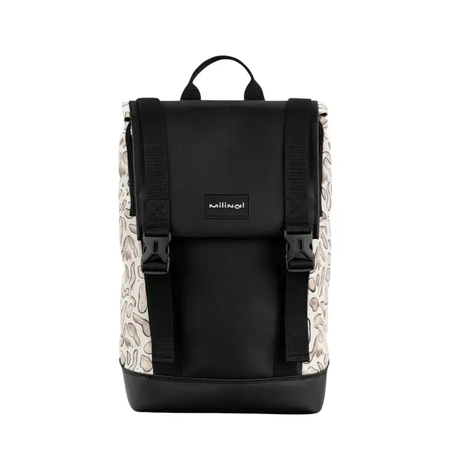 Milinal Městský studentský batoh s klopou Aviapack Cashew 15l