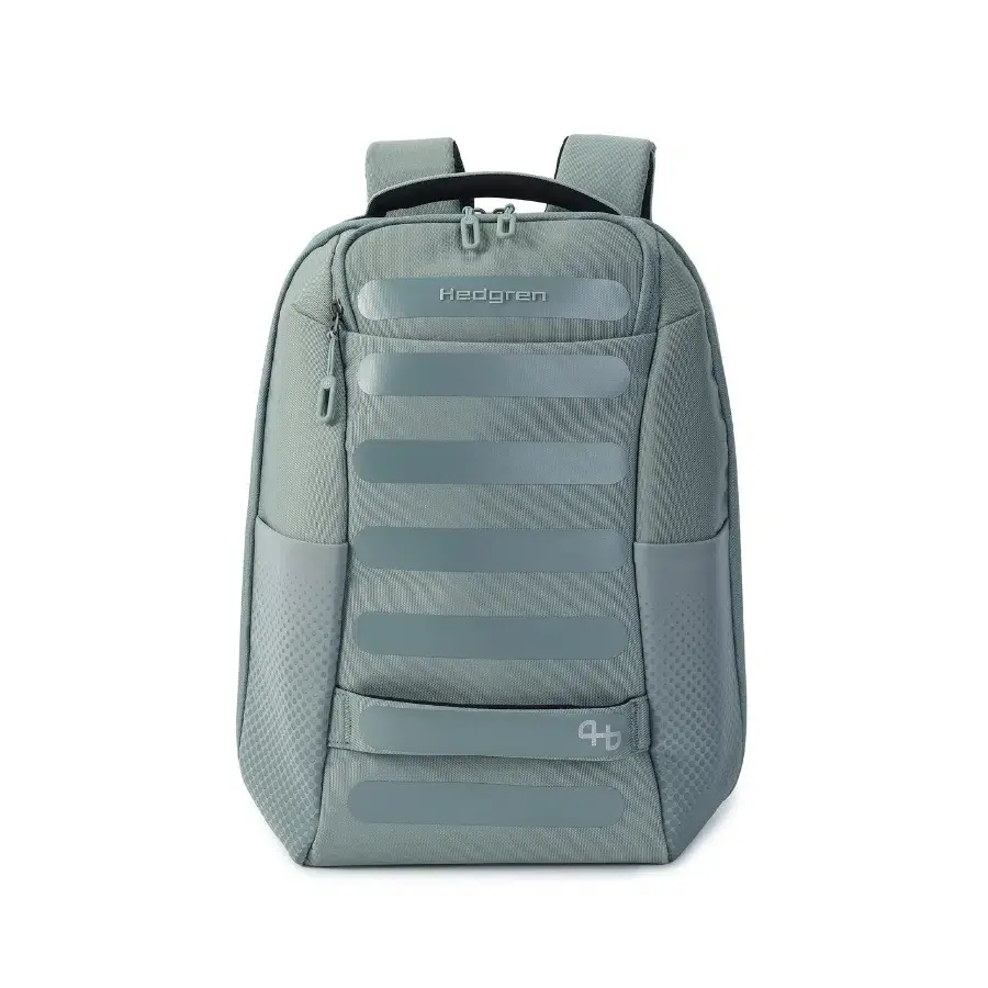 Hedgren Cestovní dvoukomorový batoh Comby Handle M Grey-Green 19l