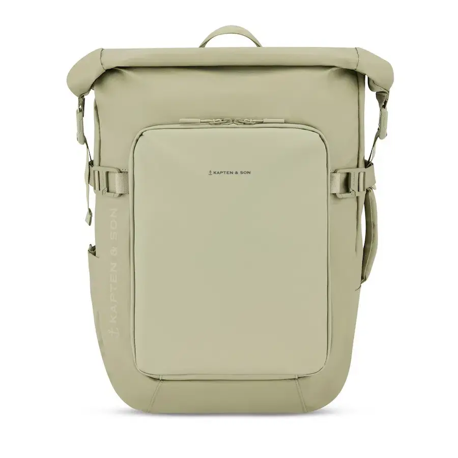Kapten & Son Cestovní rolovací batoh Lisbon pistachio 30l