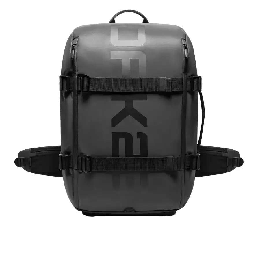 Oak25 Nepromokavý cestovní reflexní batoh Luminite Traveller černý 34l