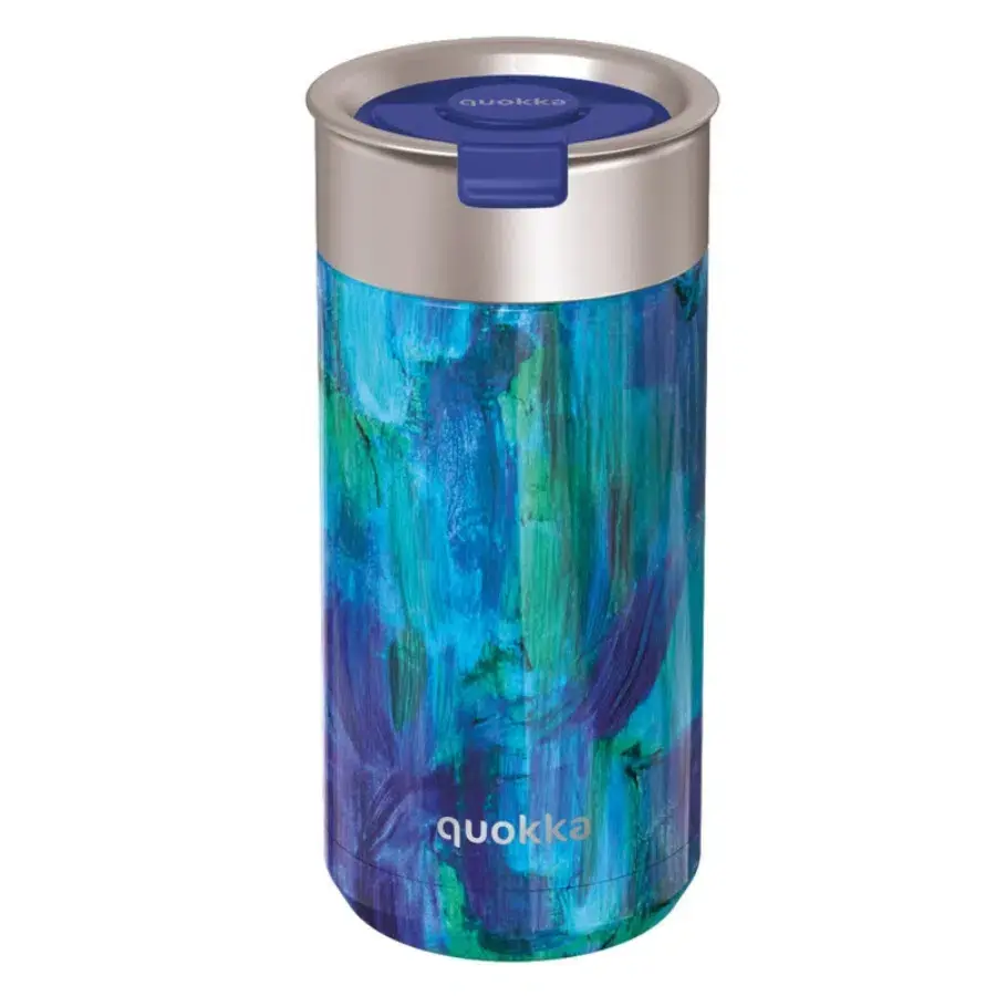 Termohrnek se sítkem Boost, 400ml, Quokka, blue paint