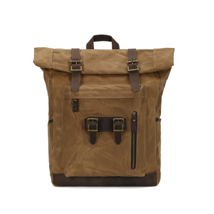 VALMIO Vintage batoh 6501 Hnědá Objem
22 L