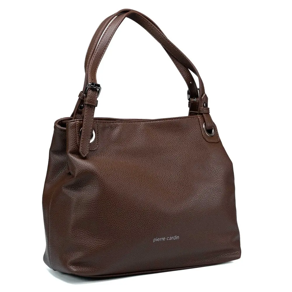Pierre Cardin Dámská kabelka  CH06 74382 hnědá  Hnědá 74382-MARRONE