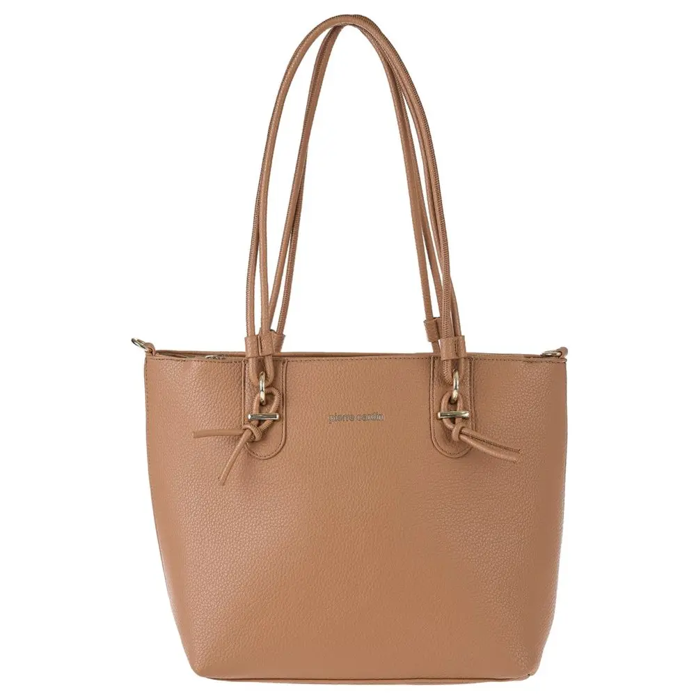 Pierre Cardin Elegantní dámská kabelka 2519 Hnědá Hnědá 2519-WX28-CUOIO