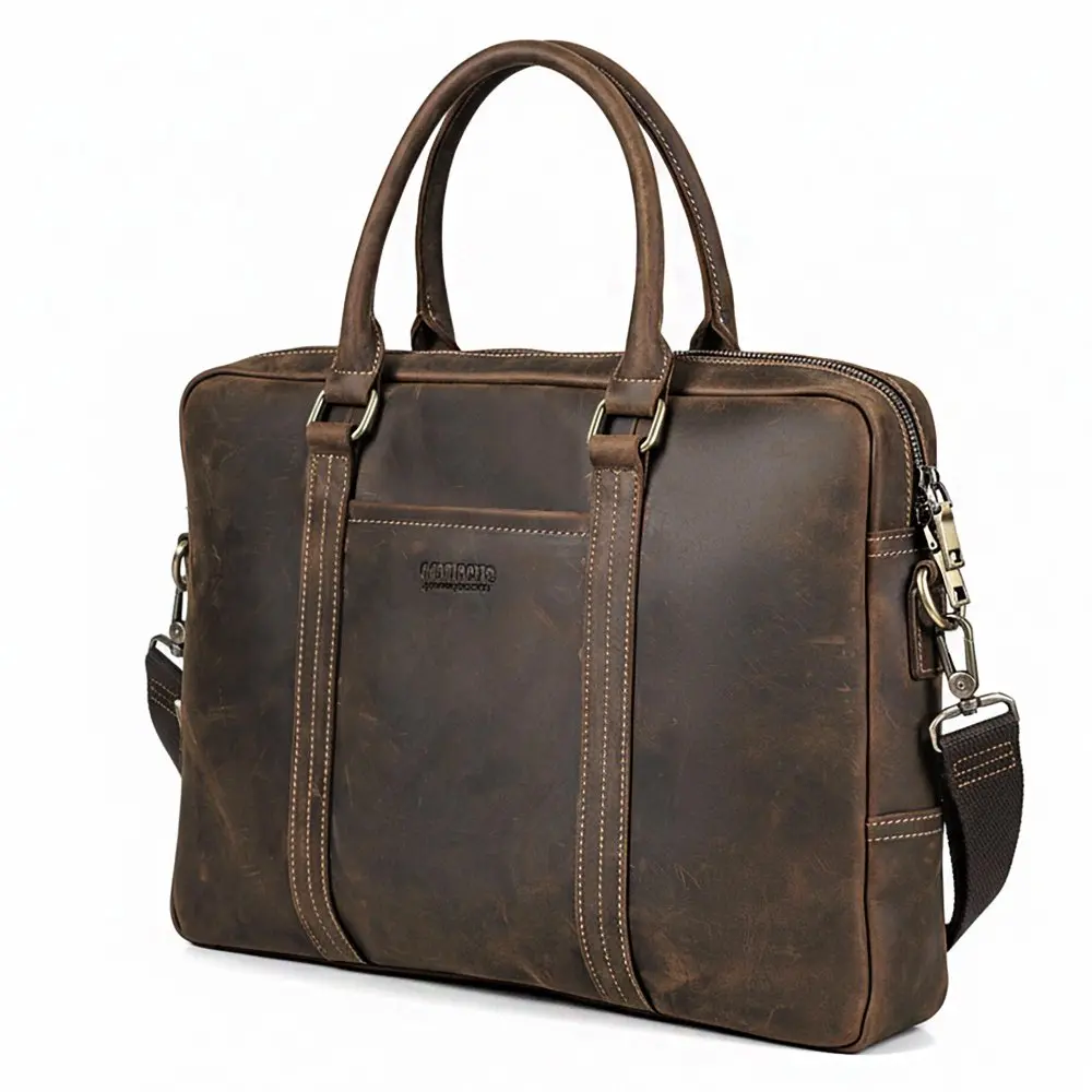 Kožená brašna na notebook Hudson/Méně než 14″