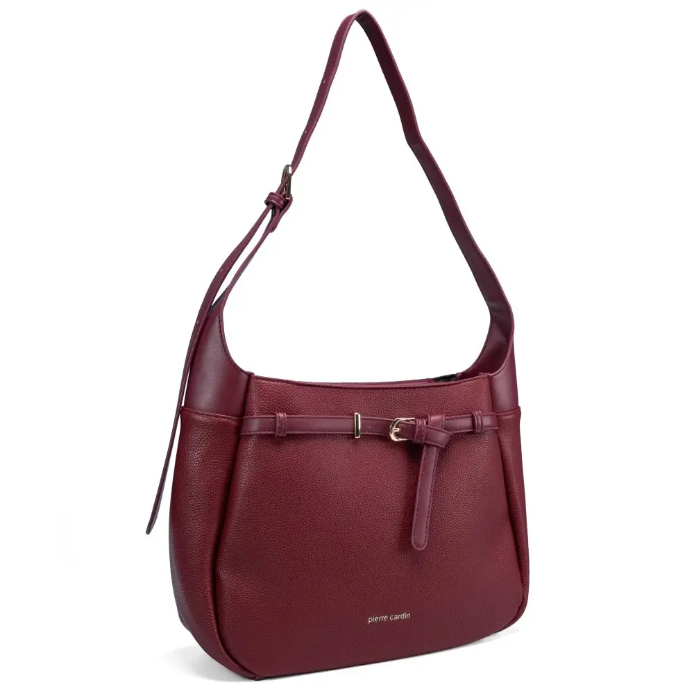 Pierre Cardin Dámská kabelka  OSLO15 17041 vínová  Vínová 17041-BORDO